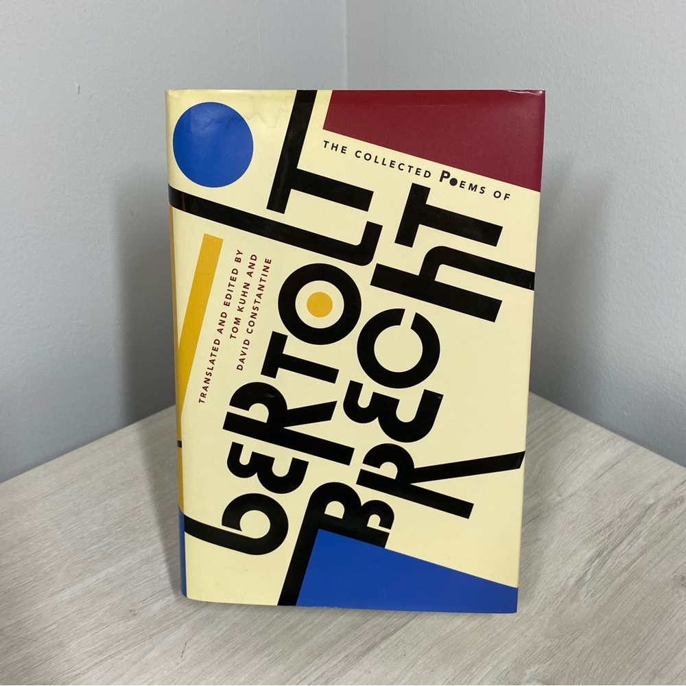 Collected Poems of Bertolt Brecht 2019 HB Norton Water Damage Read Copy